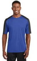 Sport-Tek® Adult Unisex PosiCharge® Competitor™ Sleeve-Blocked T-Shirt